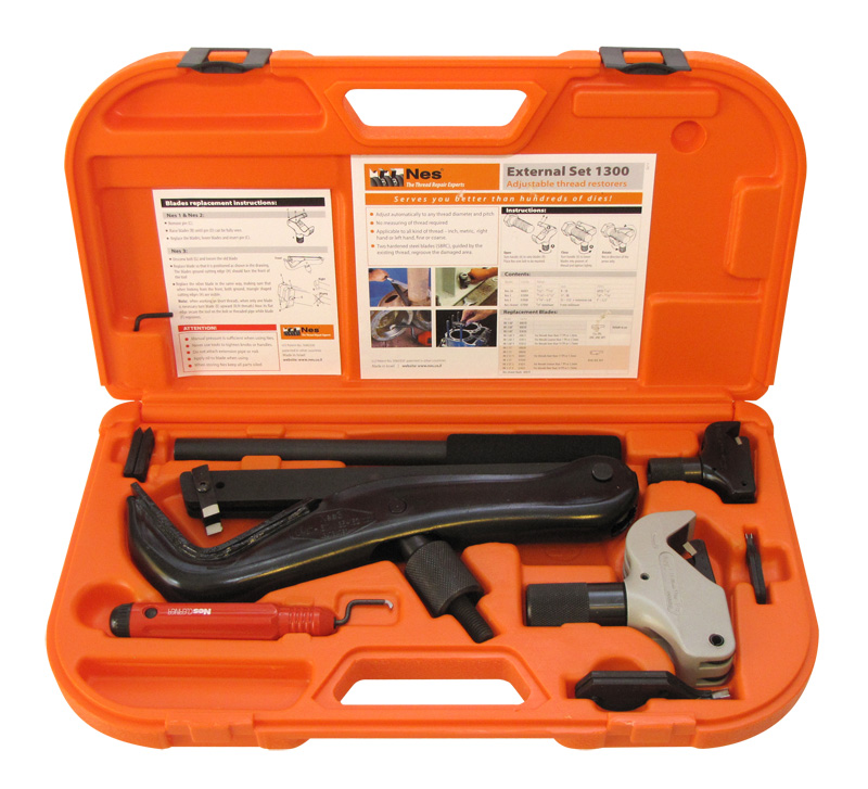 Nes Utvändig.gängrepsats. 3 Delar 4-152mm