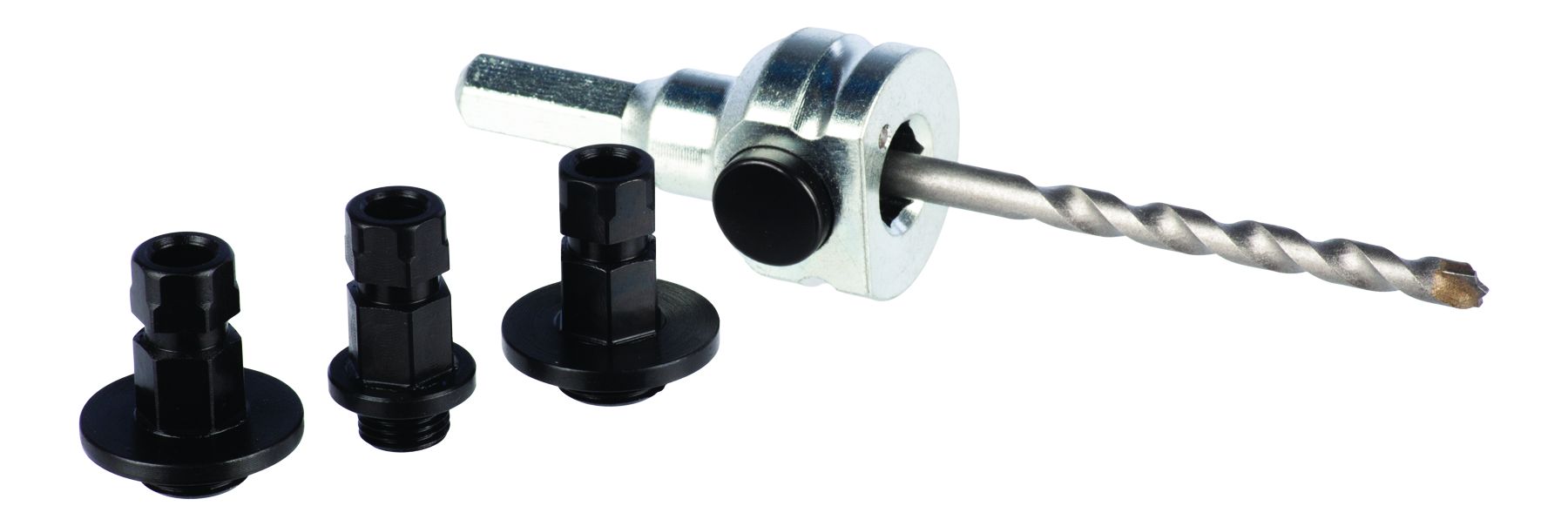 Mandrex Starter Kit Mxqs - Arbor Hex 11 - Hss Long Pilot Drill