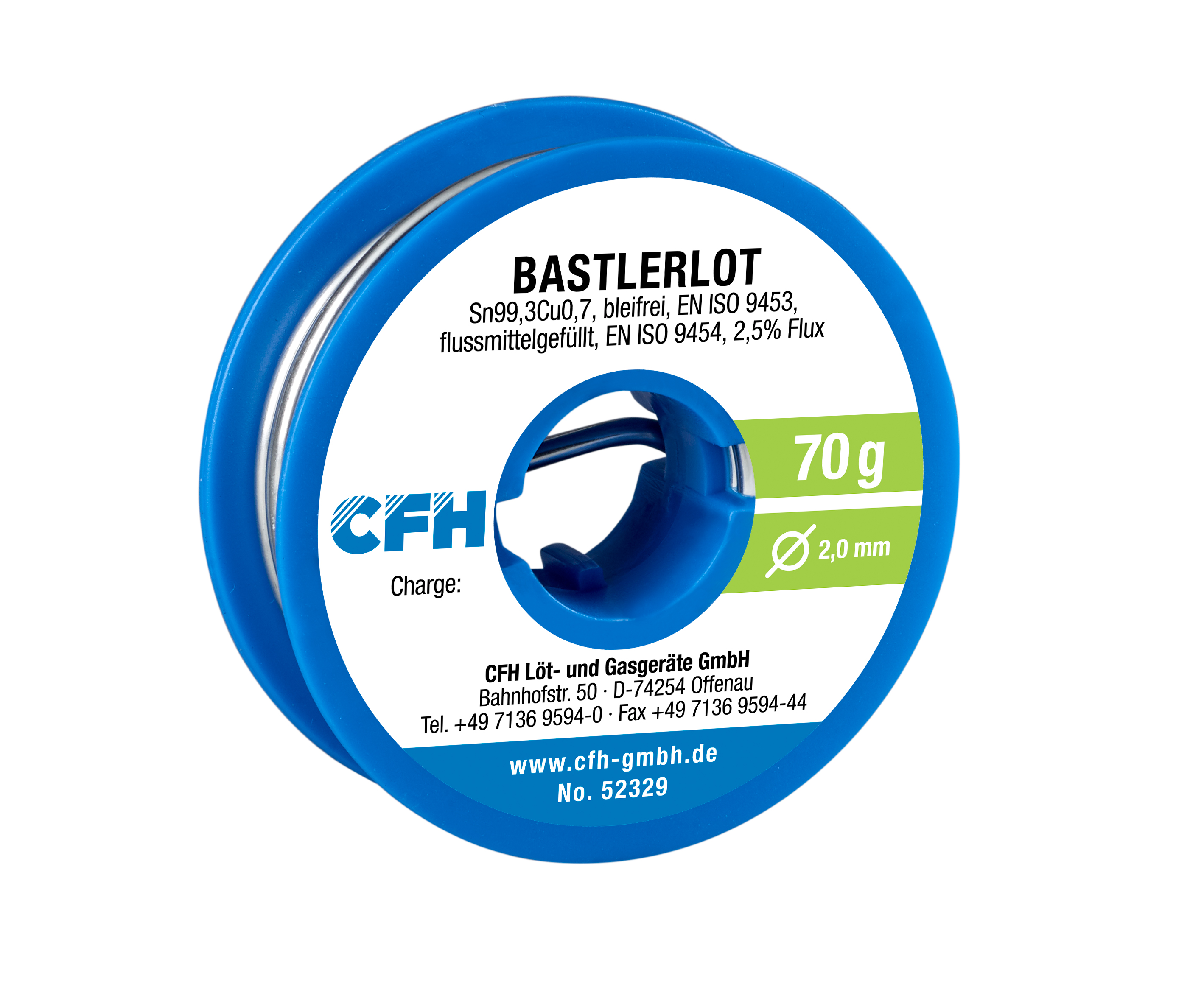 Cfh Solder For Handymen Bl 329 Lead-free 70g