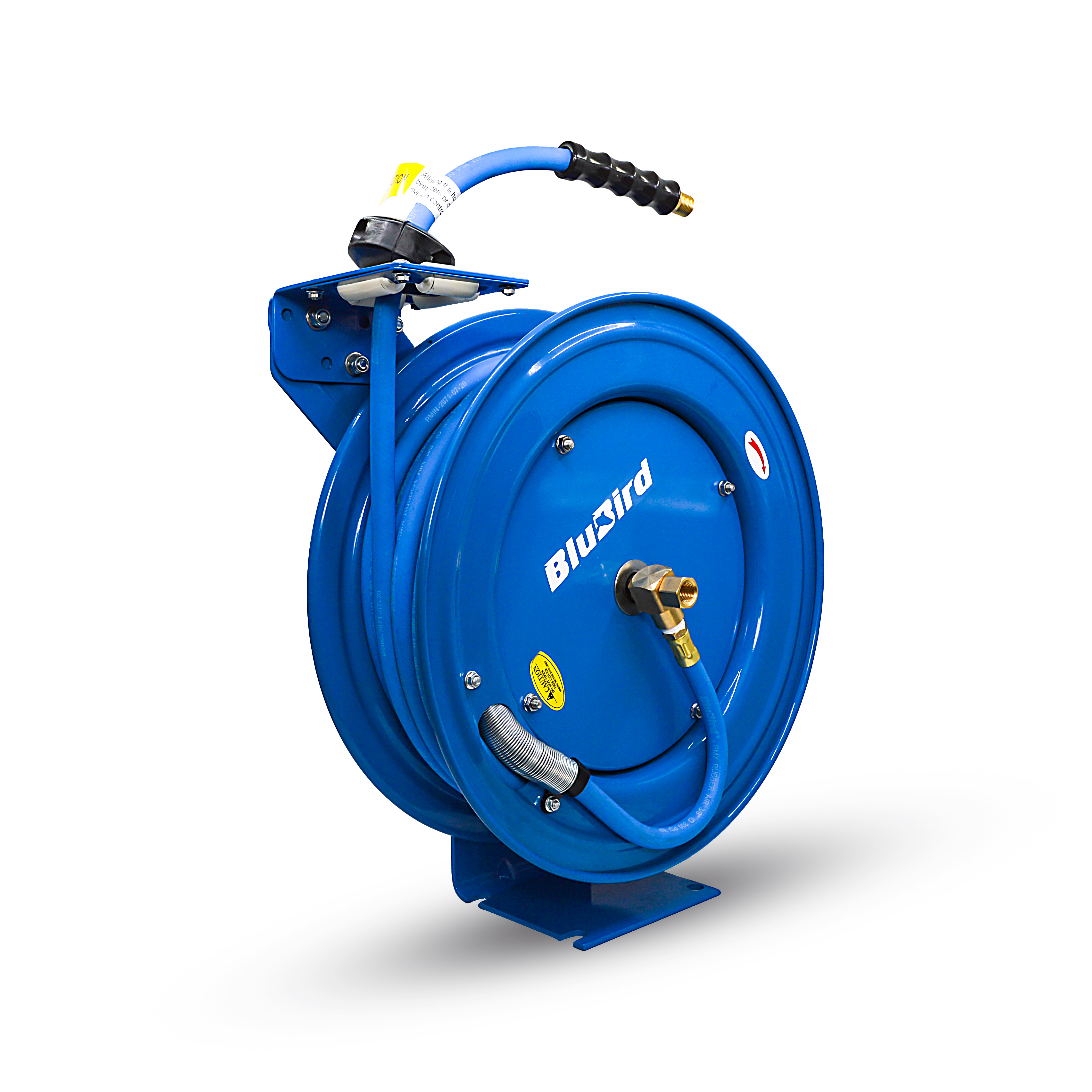 Blubird luftslangvinda 3/8" 15m kompaktvinda singelarm