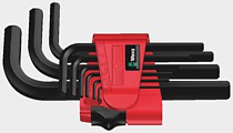 Wera 950/9 Bm N L-key Set, Metric, Blacklaser 950