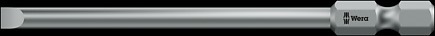 Wera 800/4 Z 1,2 X 6,5 X 50 Mm Bits For Slotted Screws 1.2x6.5x50