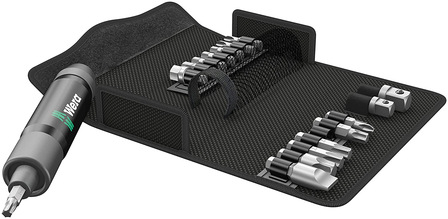 Wera 2090/17 Impact Driver Set 2090 90 Nm 1 X 5/16"x142,0;851/2 Z Ph 1 X Ph 2x32; 1 X Ph 3x32;851/2