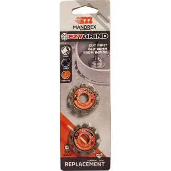 Mandrex Ezygrind Utbytesklinga 40-80mm (2st)