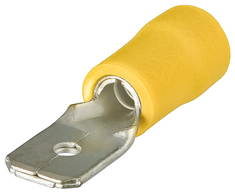 Knipex Flatkontakt Gul 4,0-6,0 100st