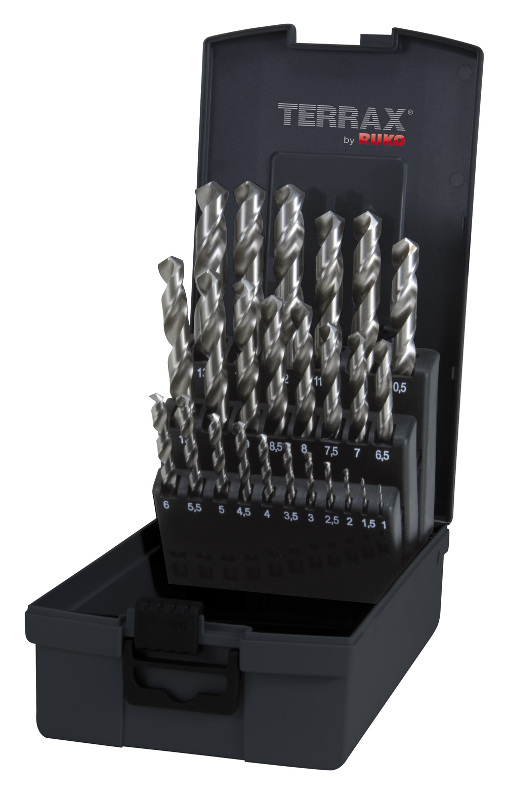 Ruko Terrax Borrsats 1-13mm Hss