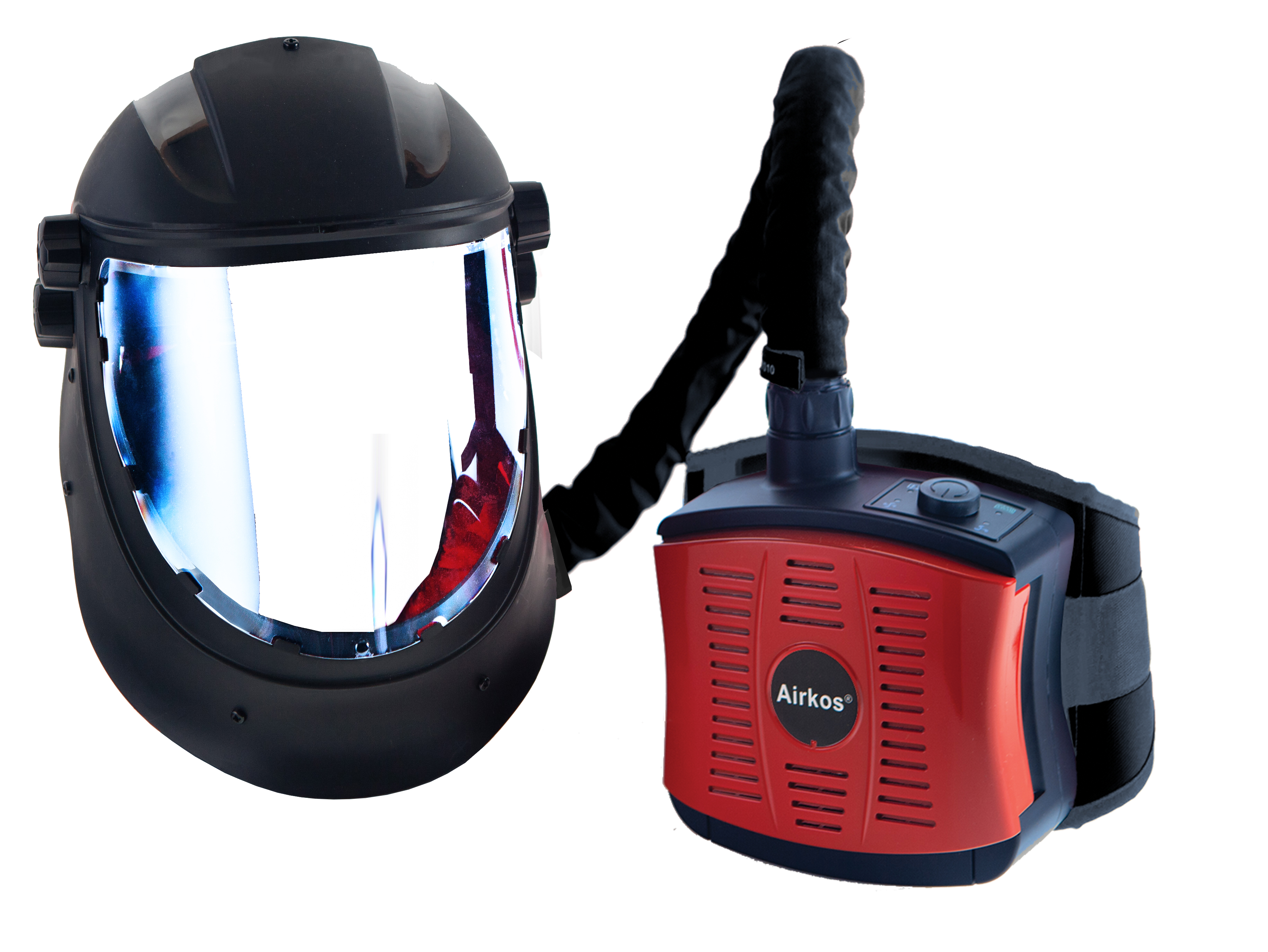 Weltek Slipvisir Med Friskluftsenhet