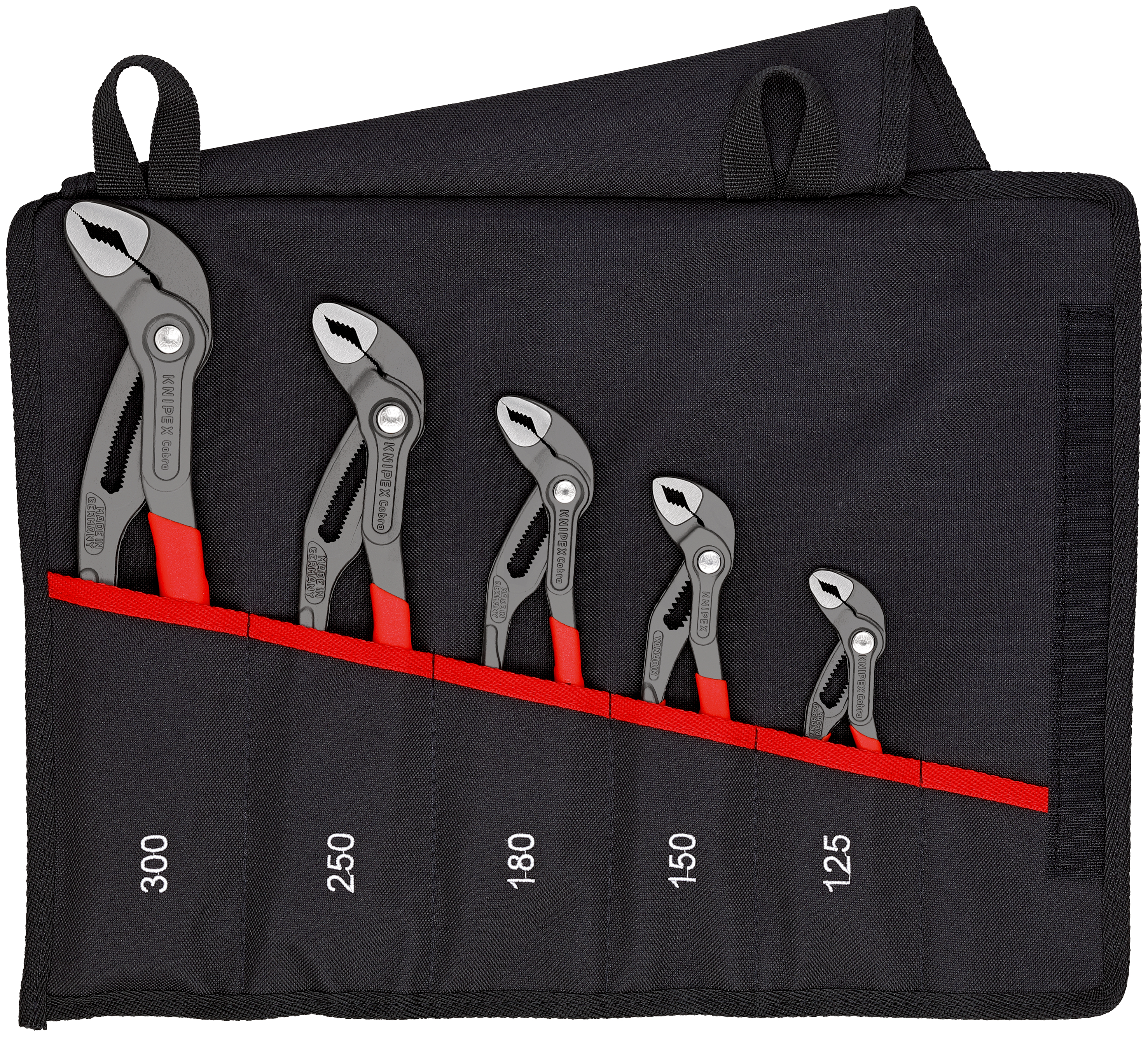 Knipex Cobra®-sats 5-delars