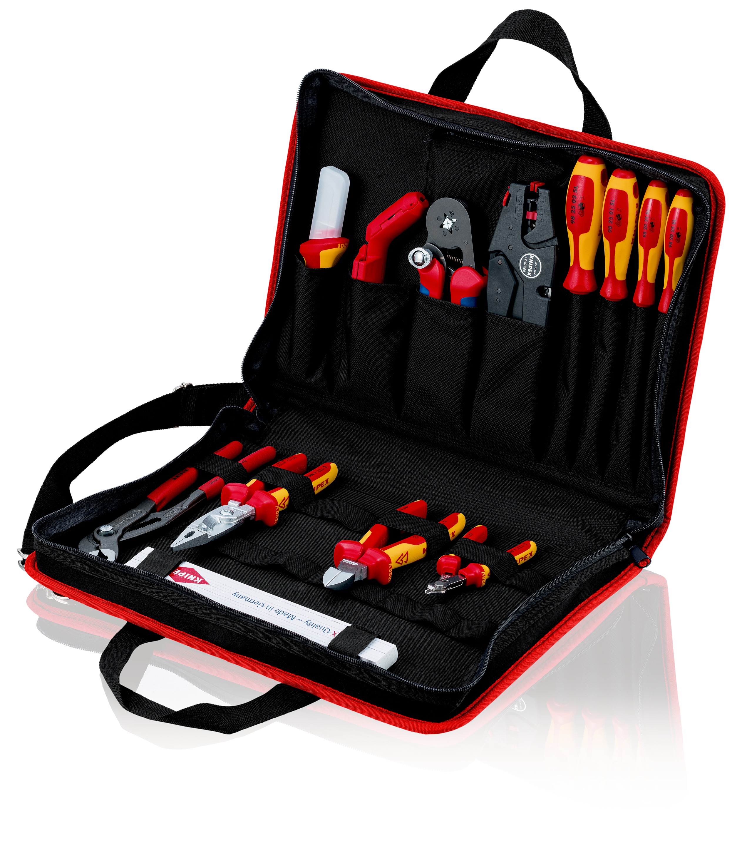 Knipex Verktygsväska "compact" Elektro 14-delars