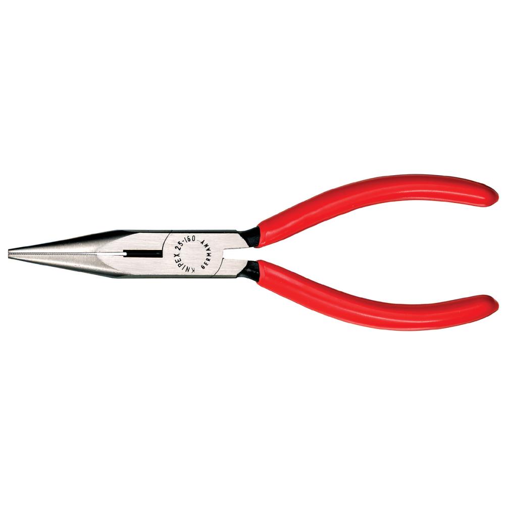 Knipex Fläcktång Med Flata, Runda Käftar Och Skär 160 Mm
