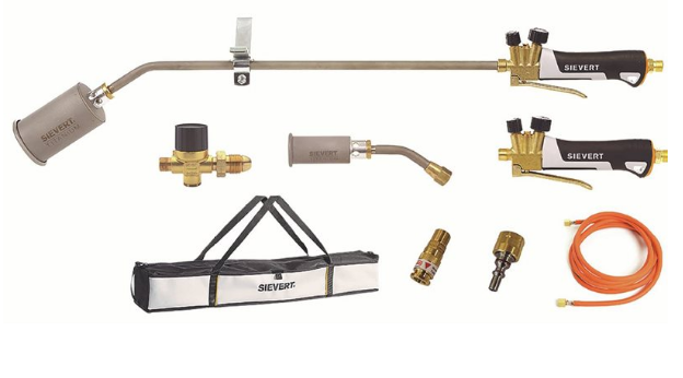 Sievert Pro 88 Slang/regulator Brännarset