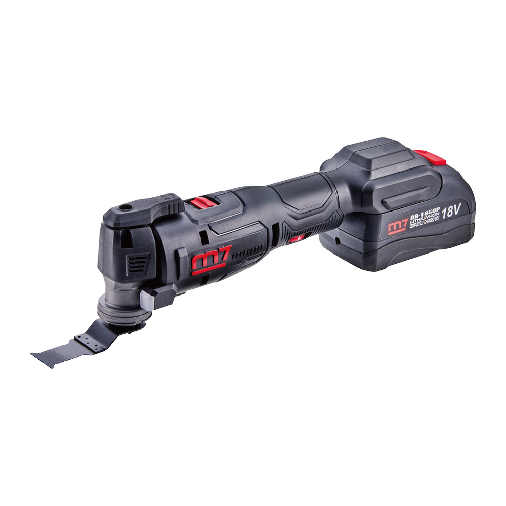M7 Multiverktyg 18v Inkl. 2 X Batteri & Laddare