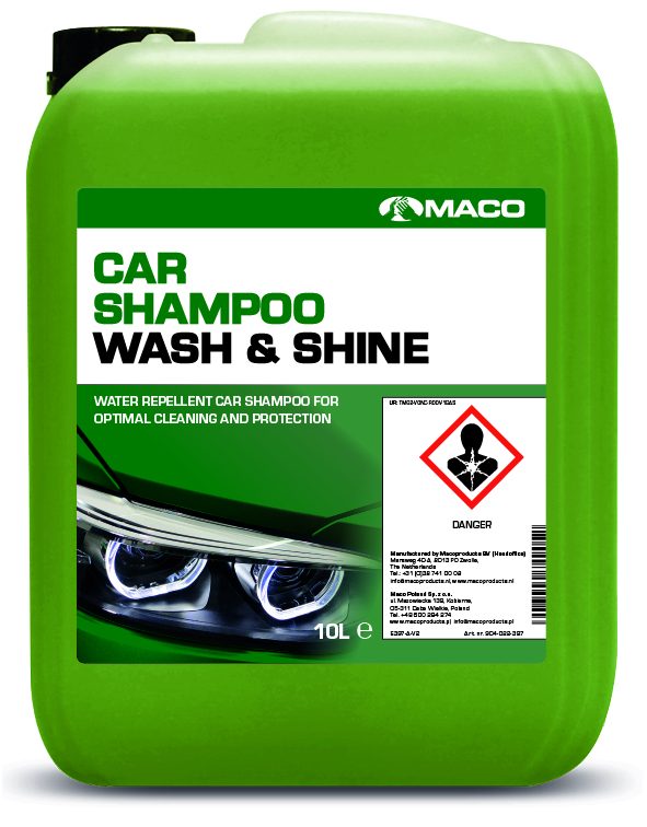 Maco Car Shampoo Wash & Shine 10l