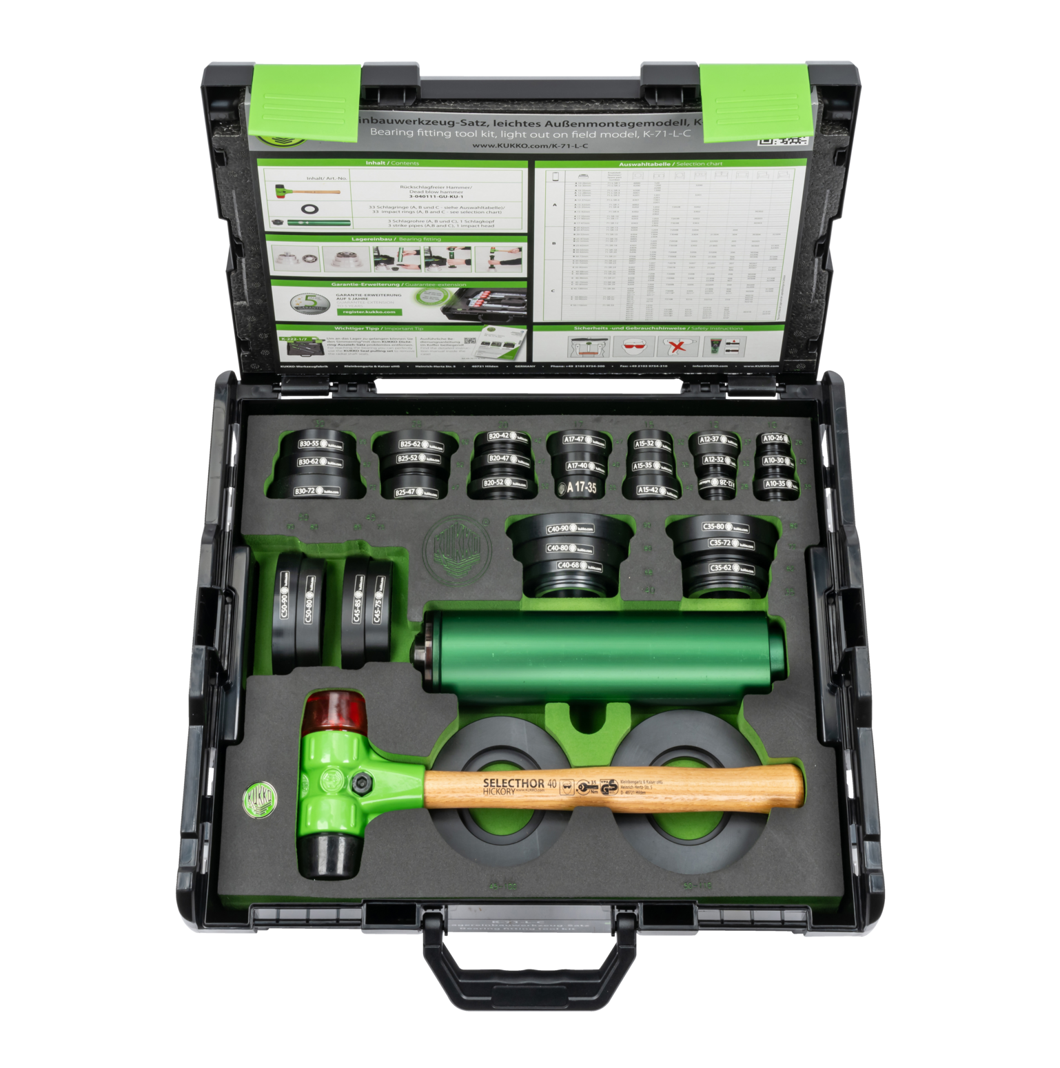 Kukko Lagermonteringsset