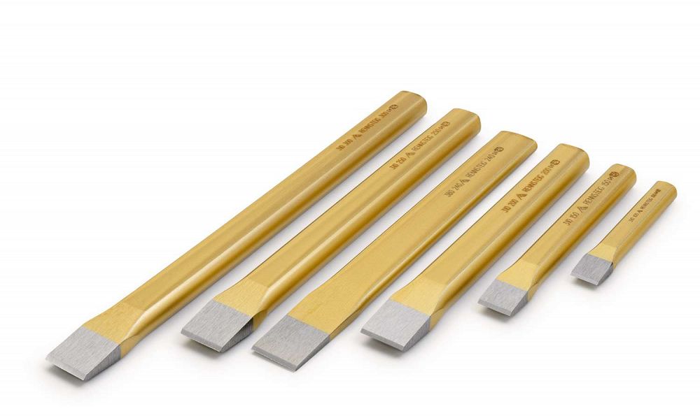 Rennsteig Hugg-/slitsmejselsats 6del