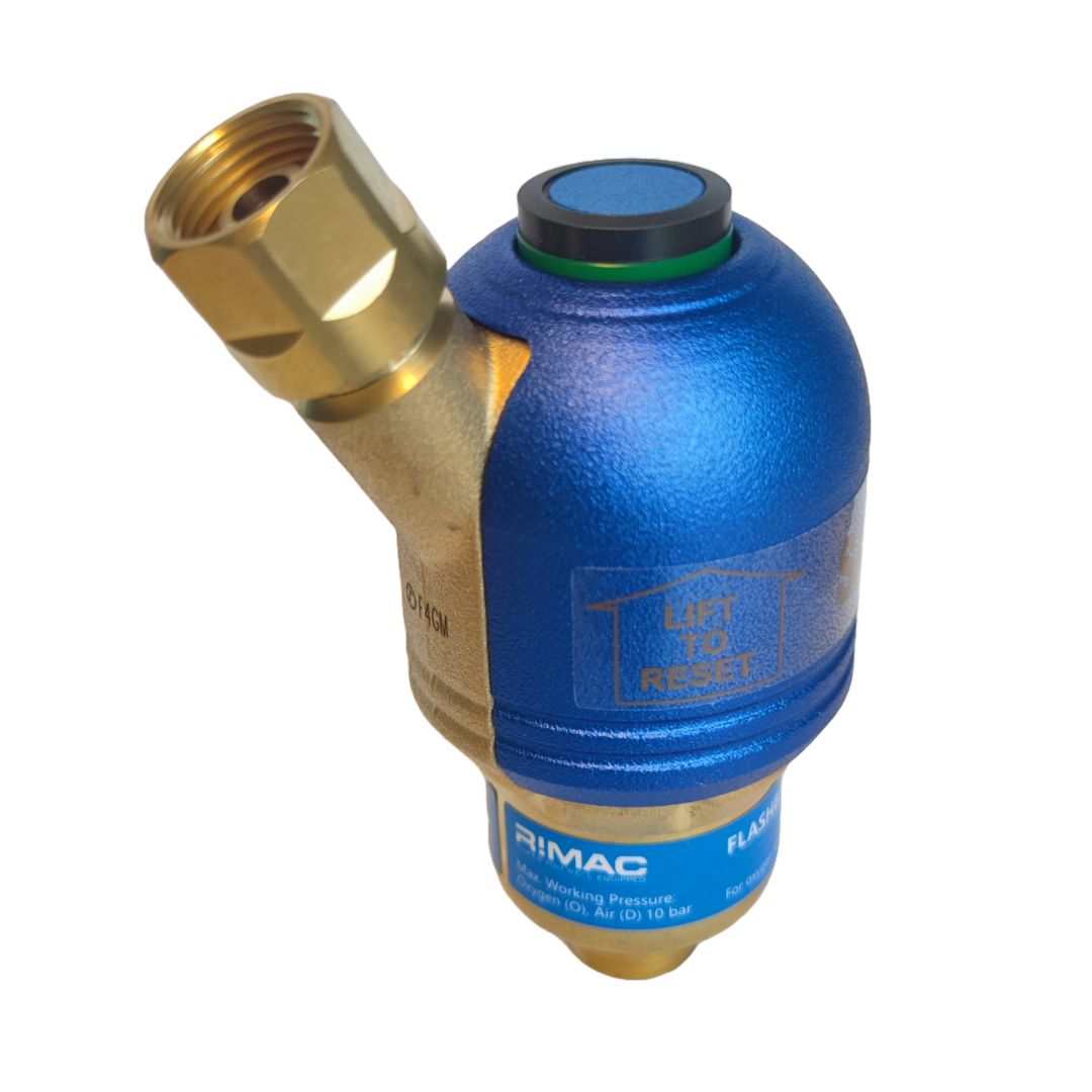 Bakslagsspärr Oxy 3/8" återställningsbar