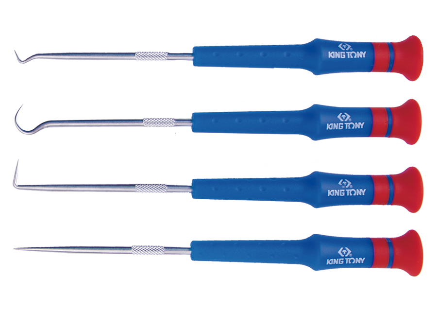 KINGTONY-Precision hook Set - 4pcs