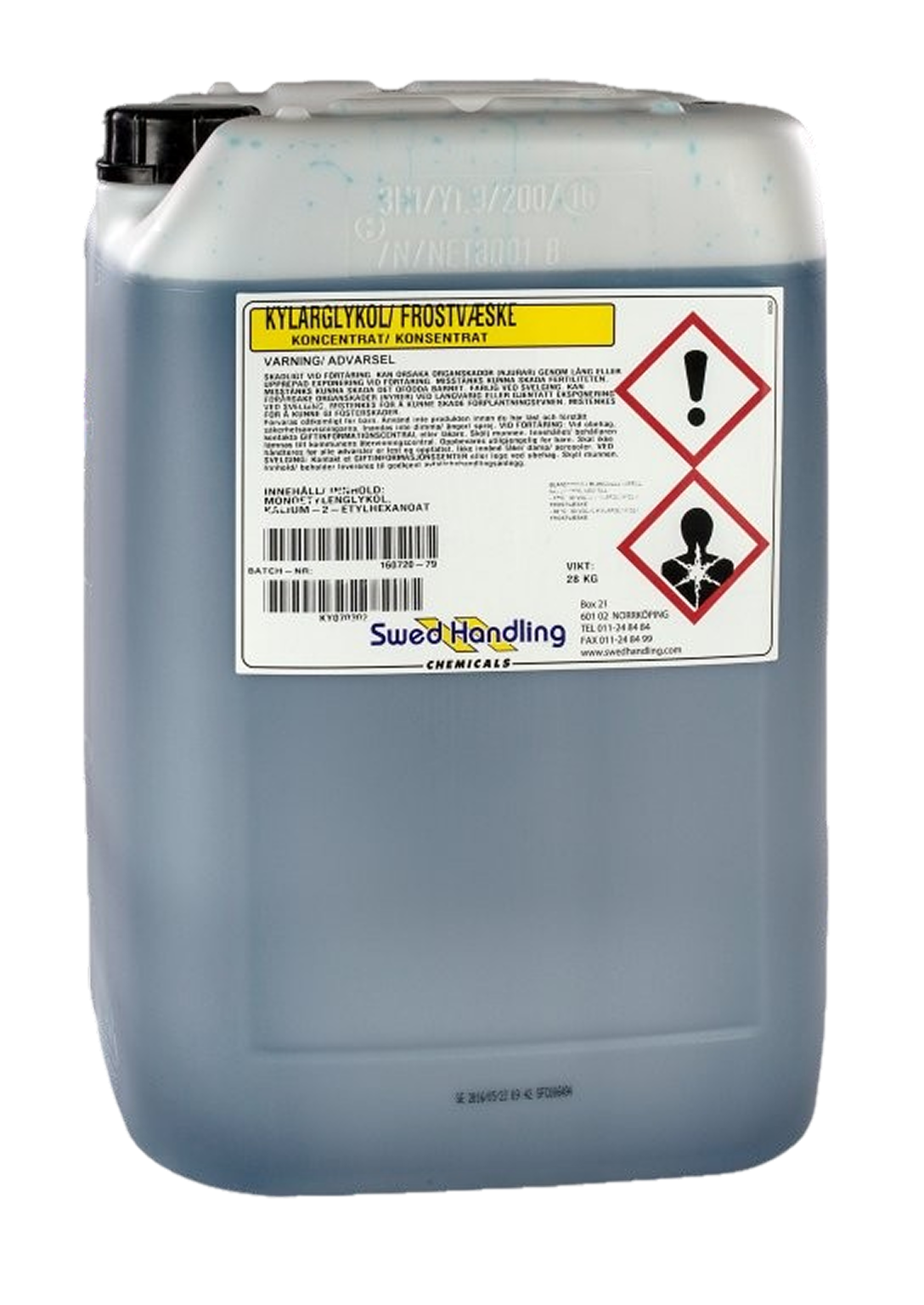 Kylarglykol Plastdunk