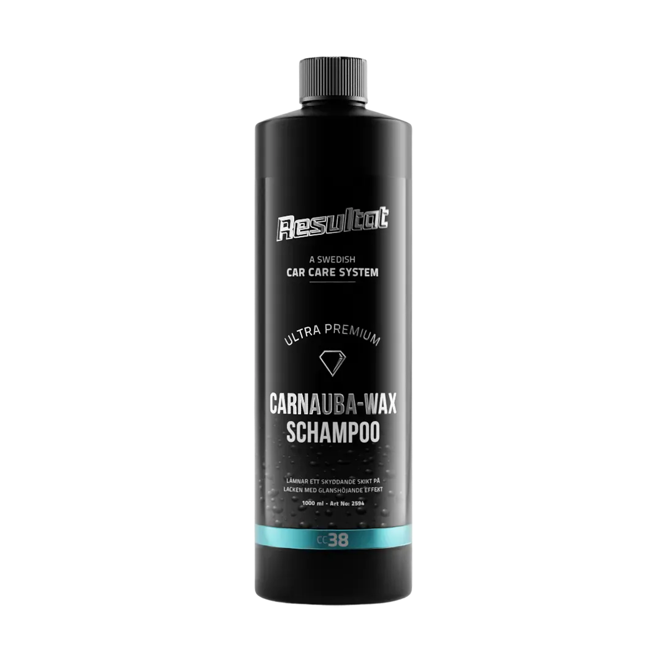 Resultat carnauba-waxschampo CC38 1,0L