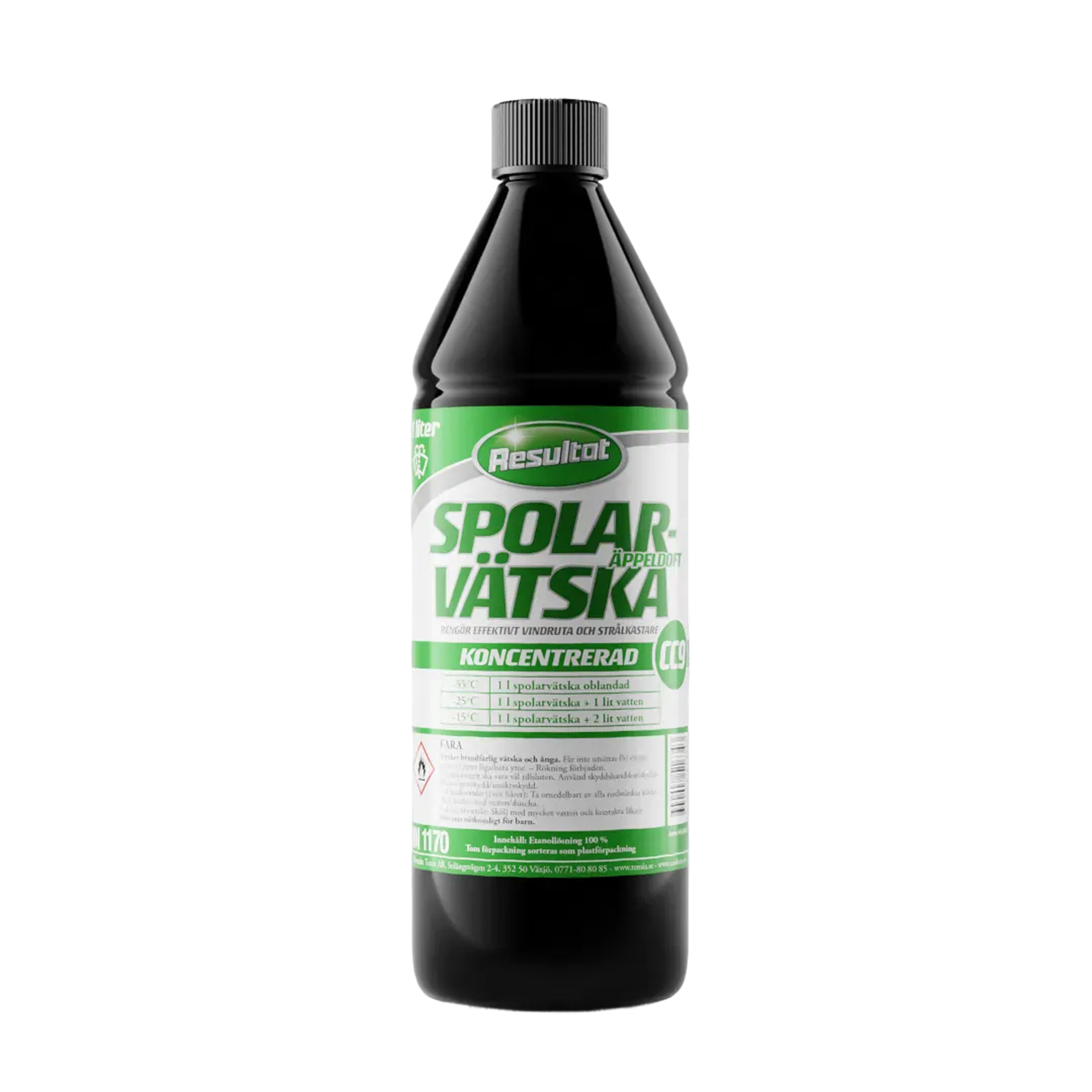 Resultat SPOLARVÄTSKA CC09 äpple 1,0L