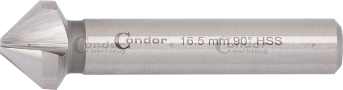 Försänkare, HSS-G M2, DIN335-C, 90°, ø 16.5 mm