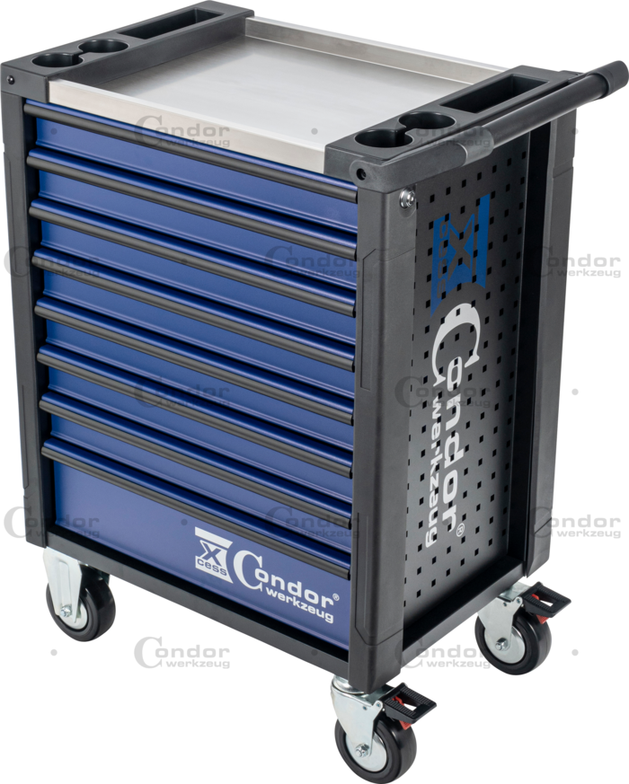 Verktygsvagn Nr. 7040, med 352 verktyg