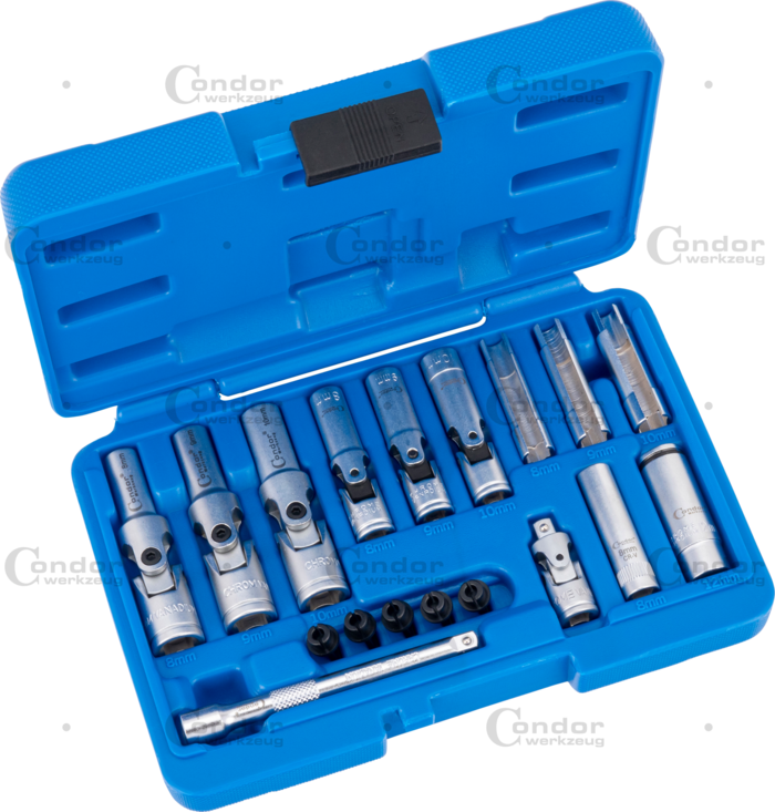 Glödstift Hylsa Sortiment, 18 delar.