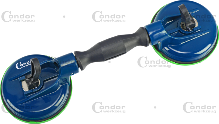 Dubbel Suglyft, Vridbara Leder, 385 mm, ø 115 mm