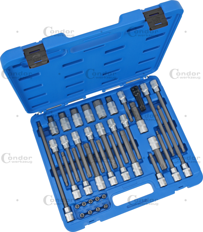 Hylsbit Set, 38 delar., 1/2", fordons applikationer