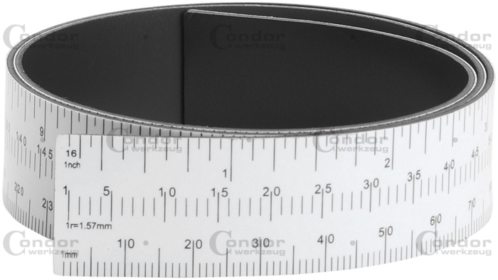 Magnetisk Flexibel Linjal, 600 mm