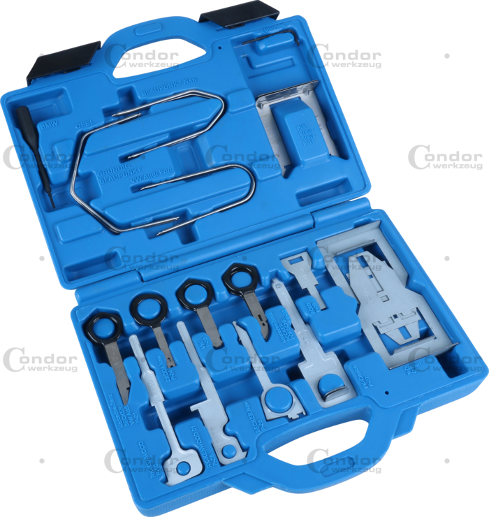 Radio och Navigation System Demontering Set, 32 delar.