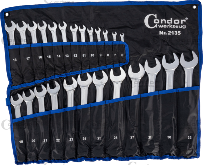 U-Ringnyckelset 6-32 mm 25 del