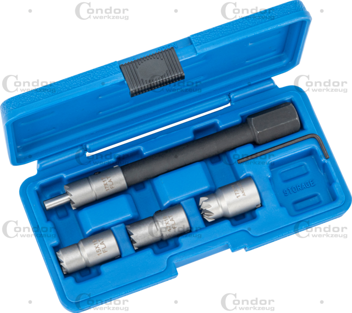 Injector Sätesfräs, 5 delar., Diesel motorer