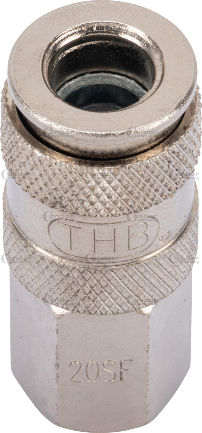 Tryckluft Snabbkoppling, 1/4" invändig gänga, BSPP