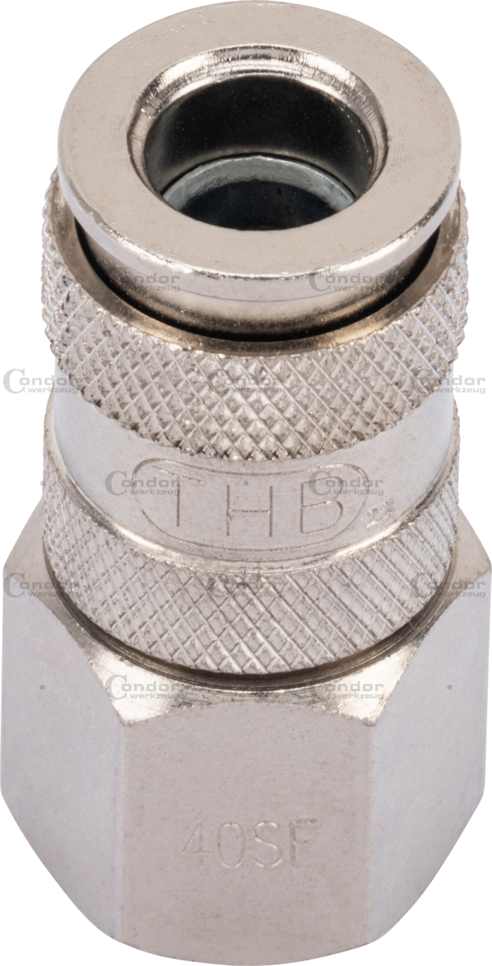 Tryckluft Snabbkoppling, 1/2" invändig gänga, BSPP