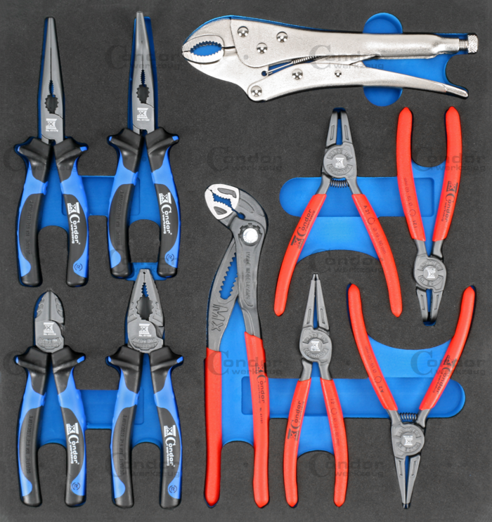 Tänger Set i Foam 2/3, 10 delar.