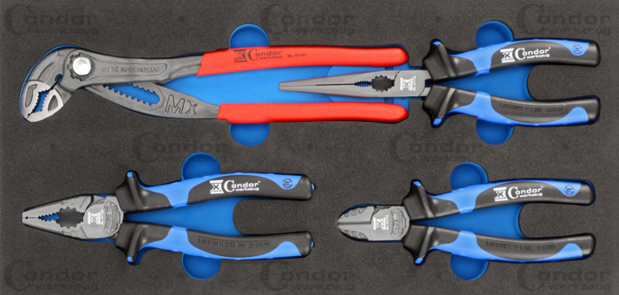 Tänger Set i Foam 1/3, 4 delar.