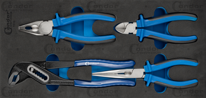 Tänger Set i Foam 1/3, 4 delar.