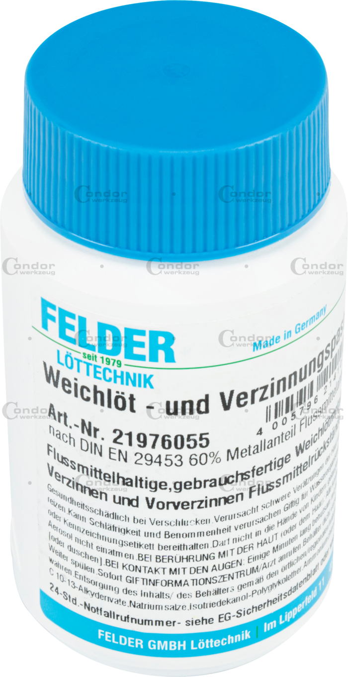 Förtenningspasta, 250 g Flaska