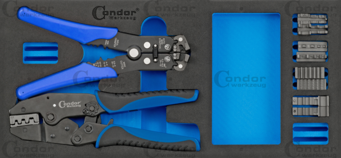 Krymptång i Foam 1/3, 7 delar.