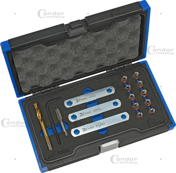 Gängreparationssats för bromsok Guidepinnar, M9x1.25