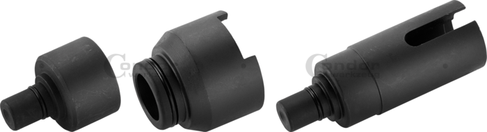 Tryckstycke Set, MB krängningshämmare kulled, 3 delar.