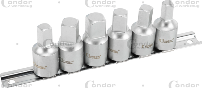 Oljeplugg Nyckel Set, 6 delar.