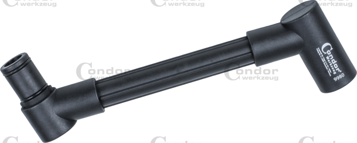 Dubbel-vinklad Förlängare, för Motorolja Påfyllare