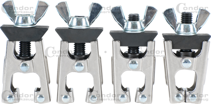 Mini Karossklämmor, 4 delar.