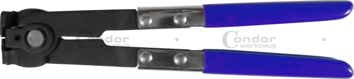 Klämtång för axelkragsklämmor