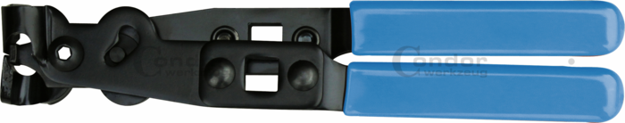 Klämtång för axelkragsklämmor