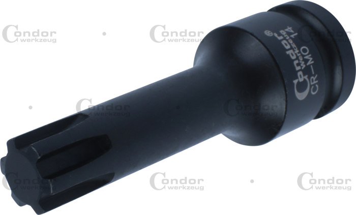 Kilspår-Profil Krafthylsa Bits