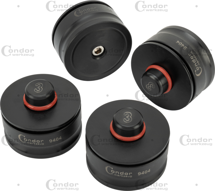 Domkraft Adapter Set, Tesla, 4-st.