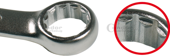 U-Ringnyckel Set, 26 delar., HEAD-STOP, 6-32 mm